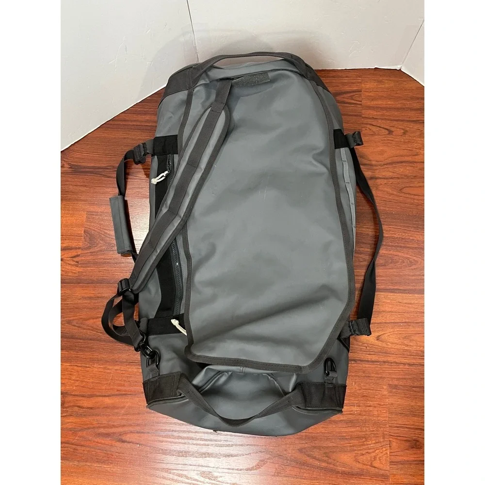 Helly Hansen 70L Duffel Bag 2 Gray Black Convertible Backpack Travel Gear 68004